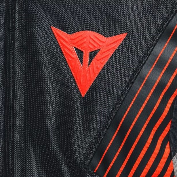 Dainese Super Rider 2 Absoluteshell Jacket Black Dark Gull Gray Fluo Red